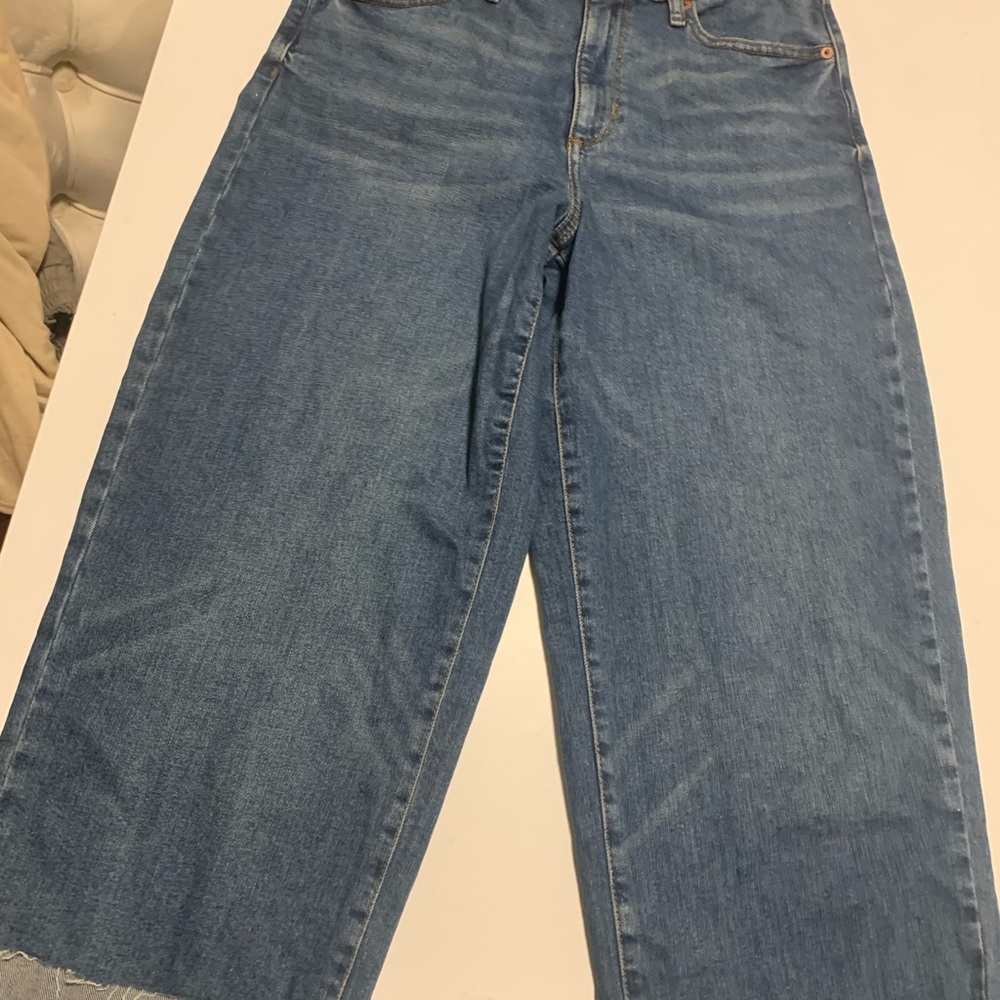 Sonoma Blue Flare Wide Leg Jeans